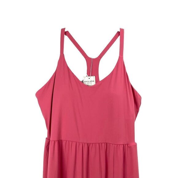 NEW Halara racer back dress Sz 2X built in bra - Picture 2 of 10